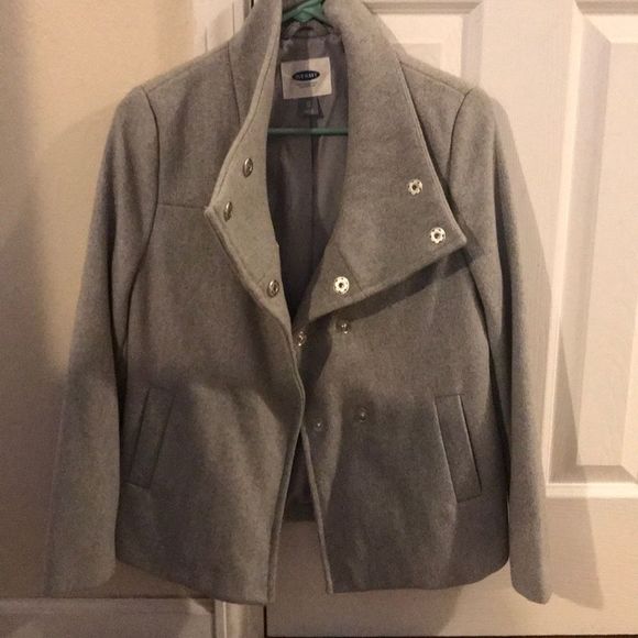 Old Navy Jackets & Blazers - Gray Old Navy dress coat